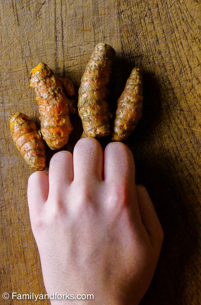 quick-turmeric-curry-paste-vegetable-turmeric-root